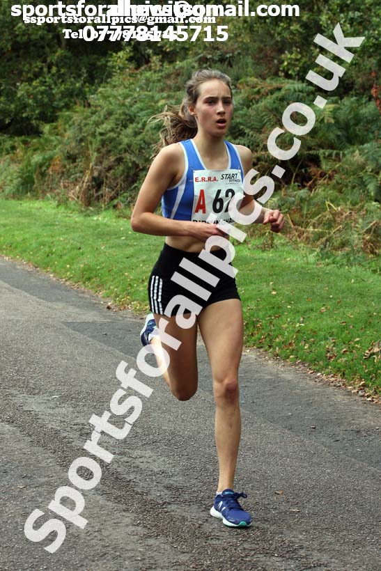 Girls under-15s 3 stage road relay, 2017 ERRA 6 and 4 Stage and Junior Relays. Photo:  David T. Hewitson/Sports for All Pics